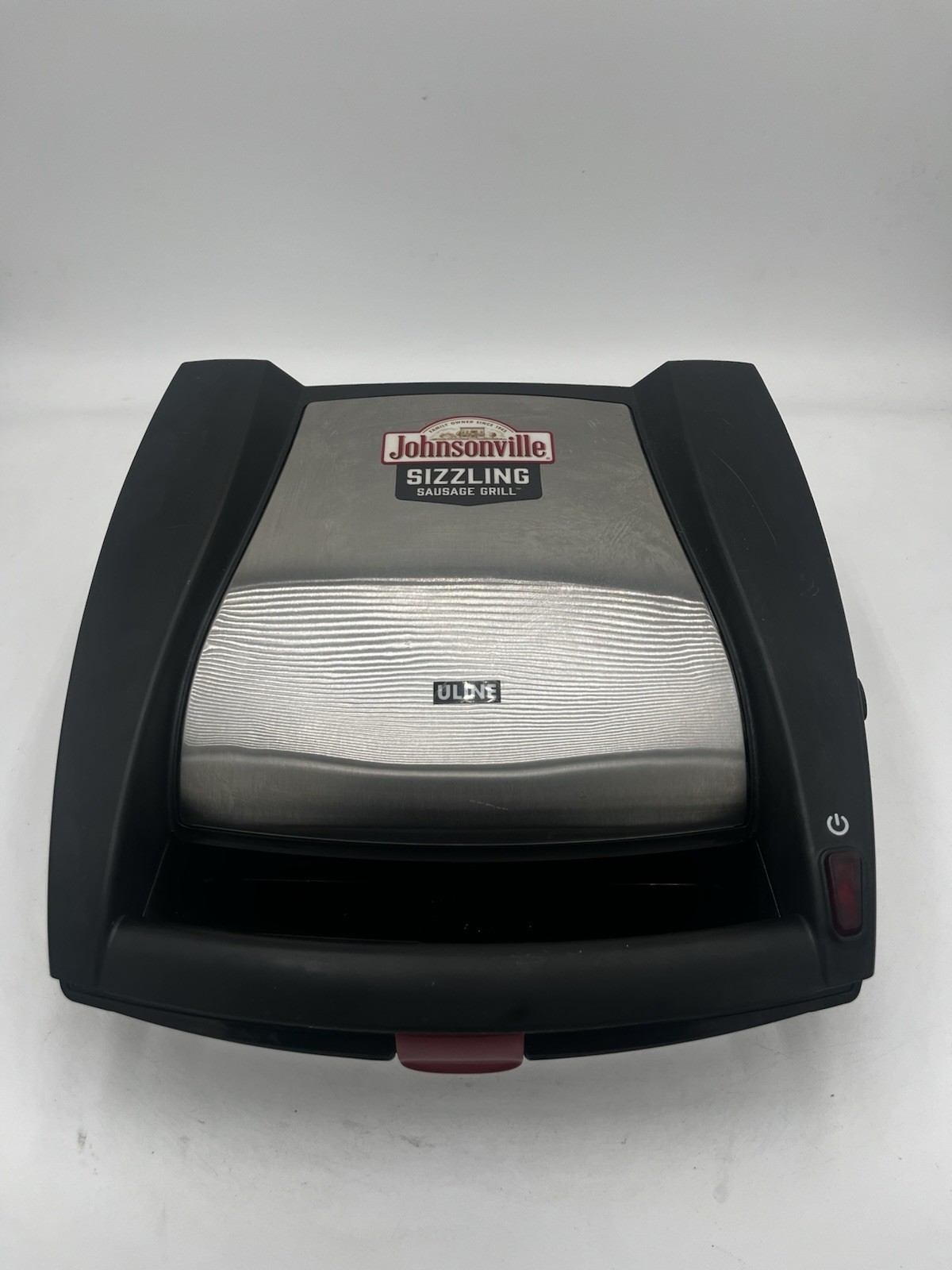 Johnsonville Sizzling Sausage Grill Indoor Electric Uline BTG-0498 W/ DRIP TRAY