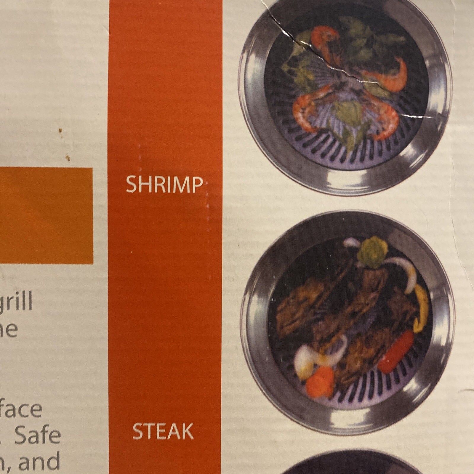 Kitchen + Home Stove Top Smokeless Grill Indoor BBQ,