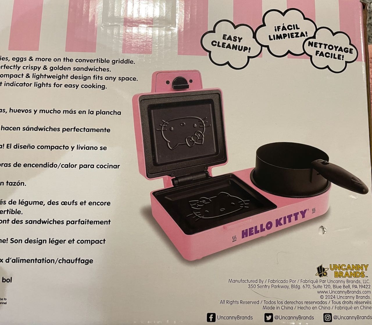 💝🐰 BRAND NEW IN BOX Hello Kitty Soup & Sandwich Maker 💖-I COMBINE SHIPPING