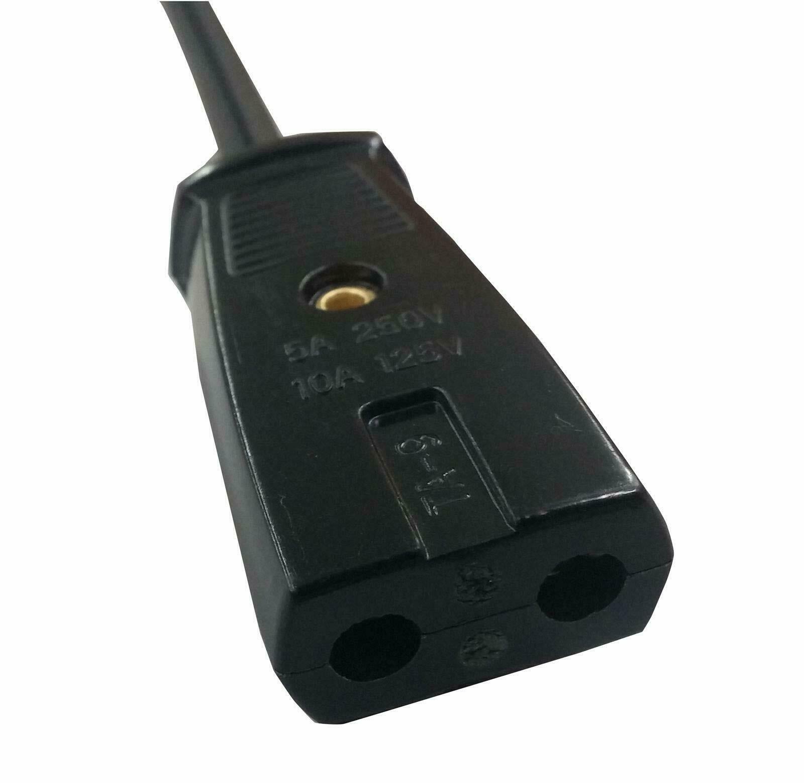2pin Power Cord for Contempra Indoor Grill Model MMG-10-100 (Choose Length)