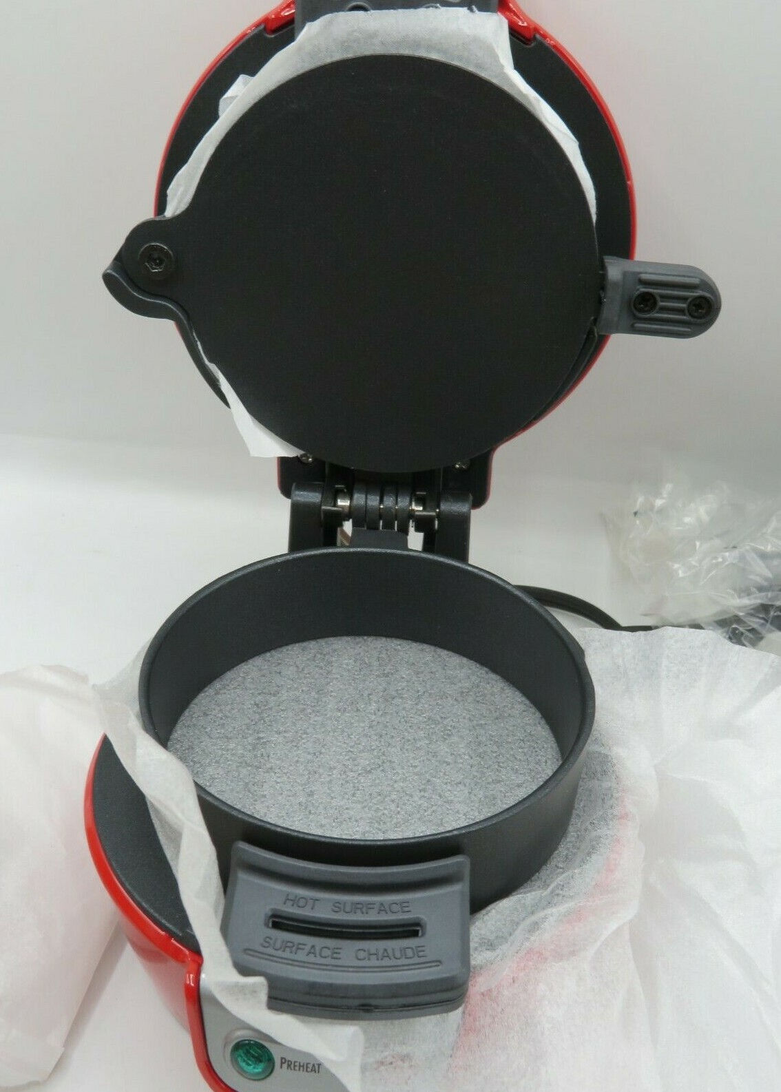 Hamilton Beach – Quick & Easy Breakfast Sandwich Maker – Red – 25476