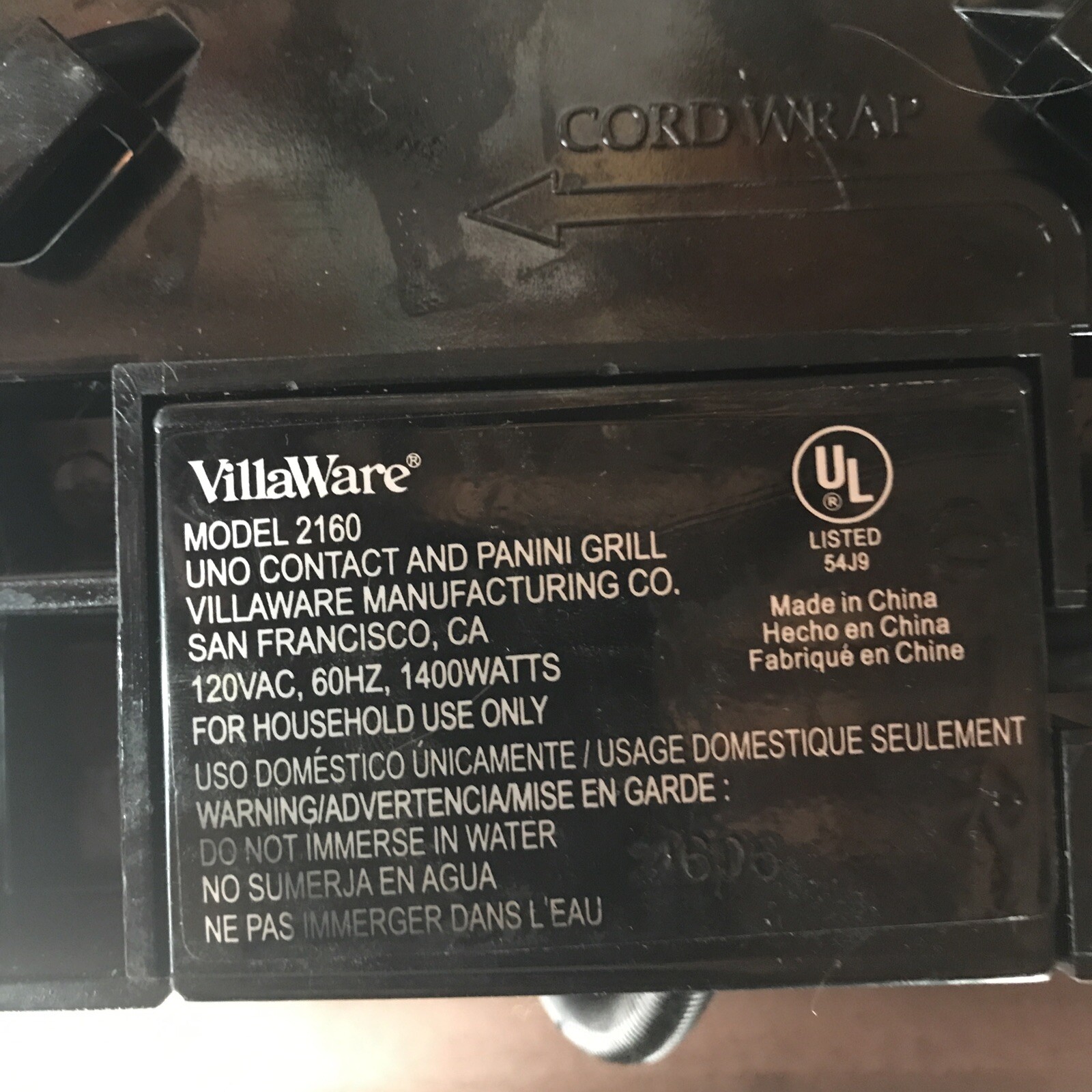 Villaware Model 2160 Uno Panini Grill Press Sandwich Maker Tested!