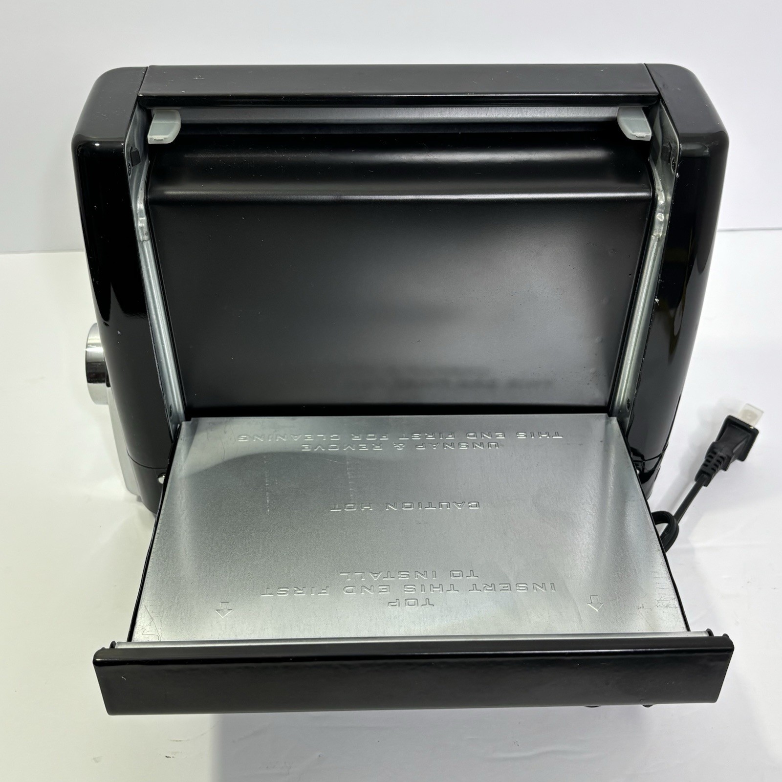 Nostalgia Bacon Express Crispy Bacon Grill Clean And Ready To use BCN6BK