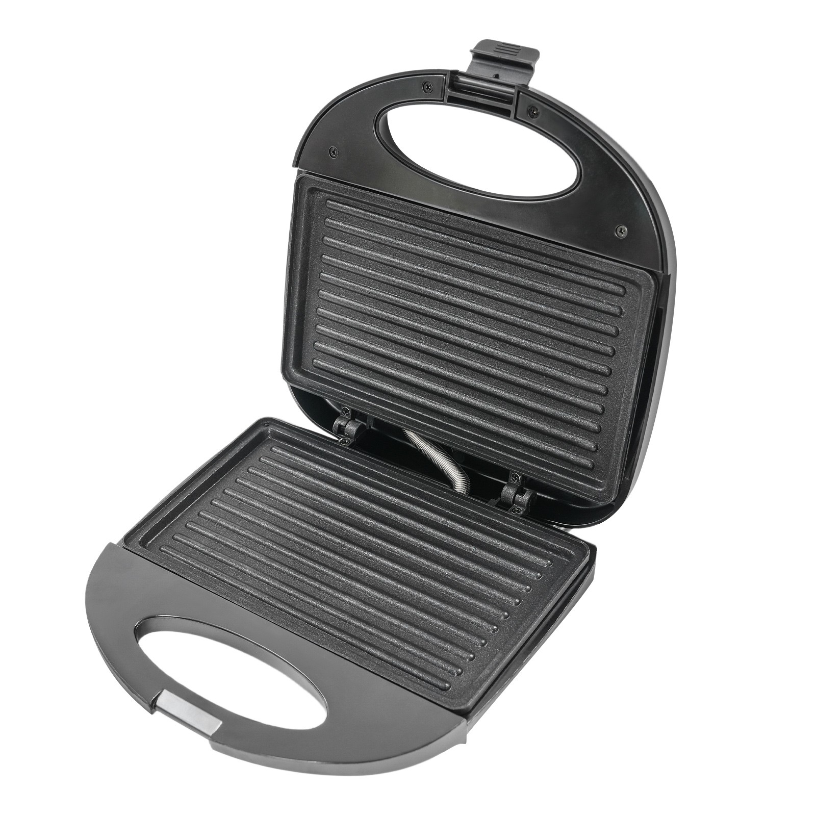 Sandwich Steak Maker Commercial Electric Grill Panini Press Griddle Plate 900W