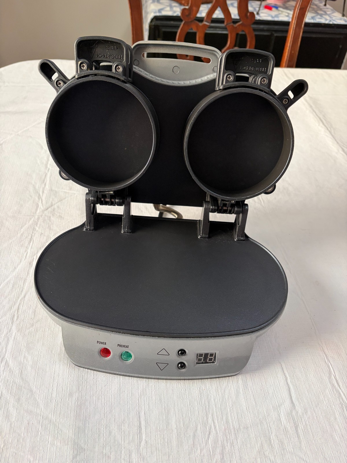 Hamilton Beach 25490 Dual “Breakfast” Sandwich Maker Tested WORKS!