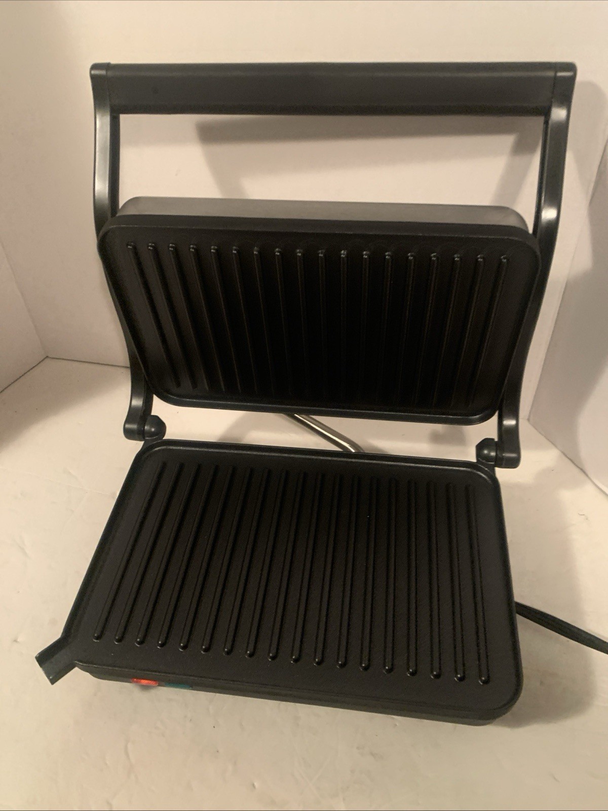 Wolfgang Puck Panini Duet Grill Non Stick SWPGPP0020-IT Cool Touch Handle New