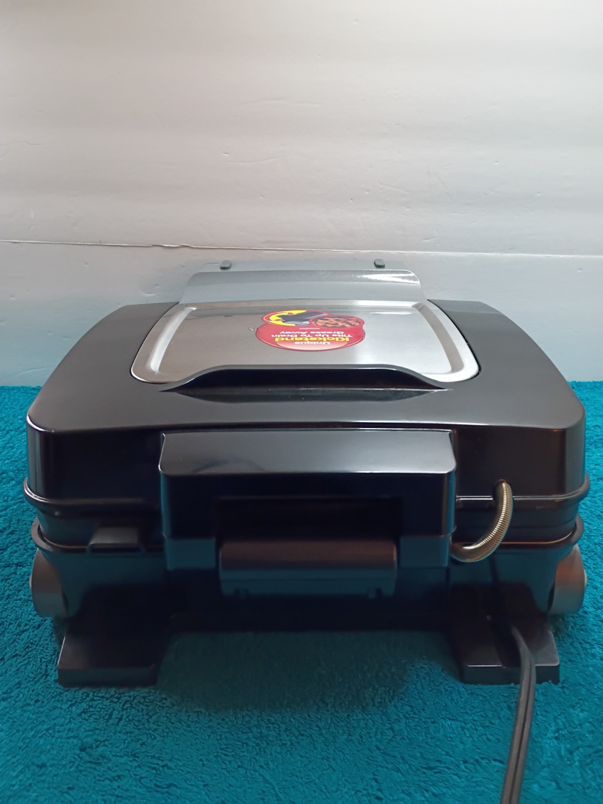 Hamilton Beach Indoor Electric Grill Combo/Bacon Cooker Nonstick Griddle W/ Tray