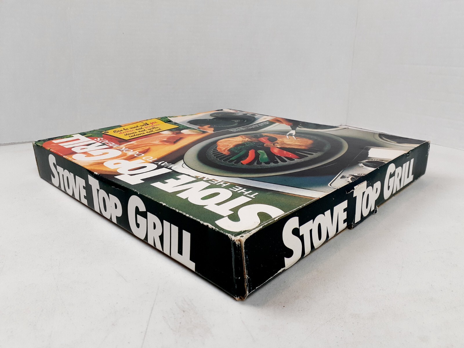 Stove Top Grill Healthy Cooking Indoor Electric Or Propane Stove Burner Vintage